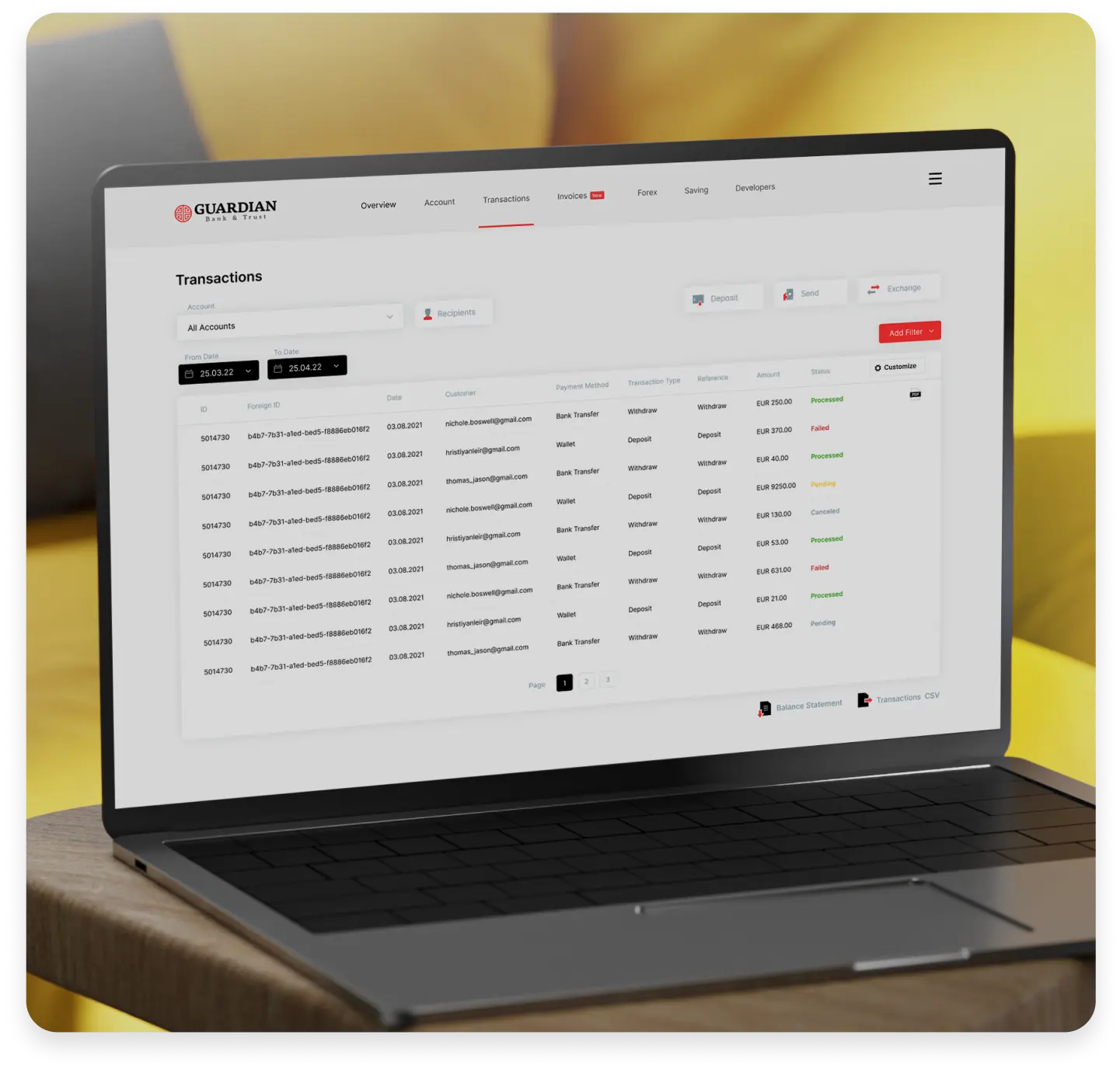 Move money faster and smarter.